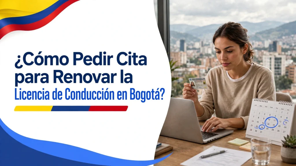¿Cómo Pedir Cita para Renovar la Licencia de Conducción en Bogotá?