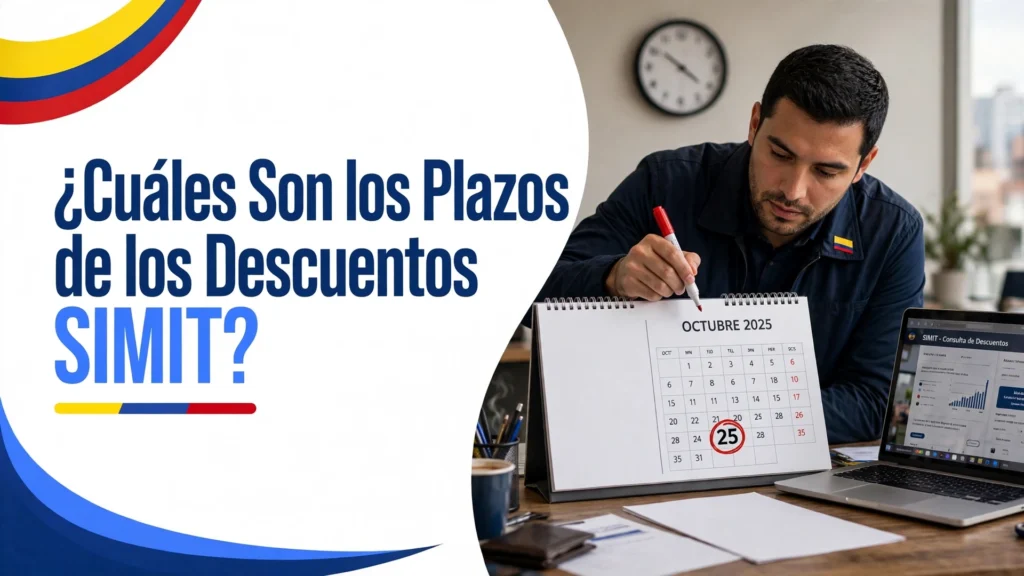 ¿Cuáles Son los Plazos de los Descuentos SIMIT?