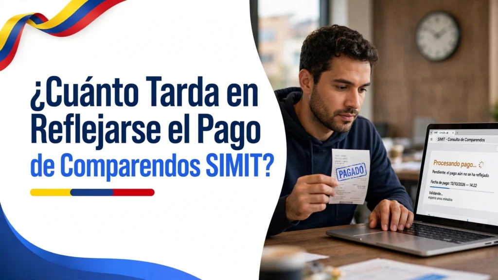 ¿Cuánto Tarda en Reflejarse el Pago de Comparendos SIMIT?