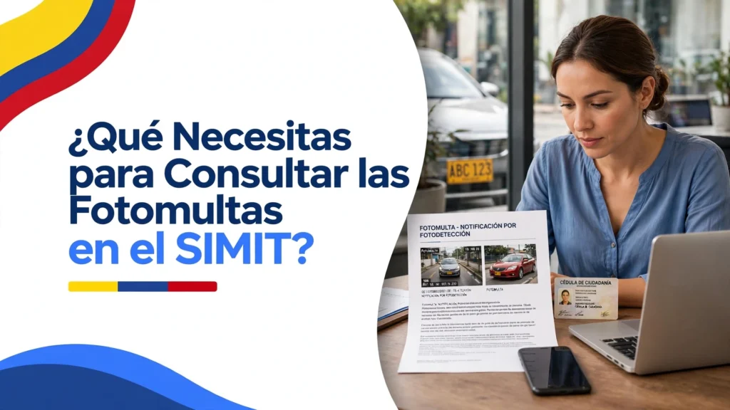 ¿Qué Necesitas para Consultar las Fotomultas en el SIMIT? ¿Qué Necesitas para Consultar las Fotomultas en el SIMIT?
